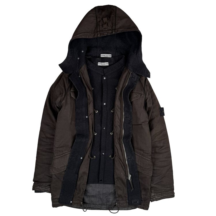 Stone Island Vintage 2006 Brown Dutch Rope Jacket - Small image 6