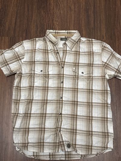 Wrangler Short Sleeve Plaid Shirt