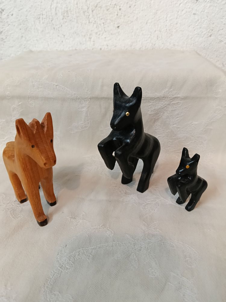 Wooden Animal Figurines  obraz 1
