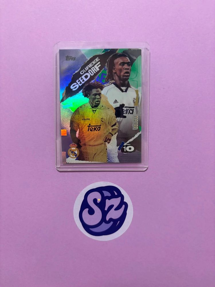 Topps Clarence Seedorf 114/199 Bookends Topps Team Set Real Madrid 2024/2025 product image