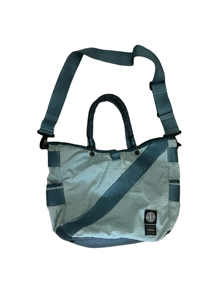 Stone island x Porter tote/weekend bag