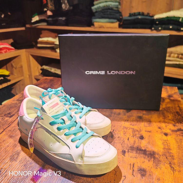 Crime London Sneakers.  SK8 DELUXE