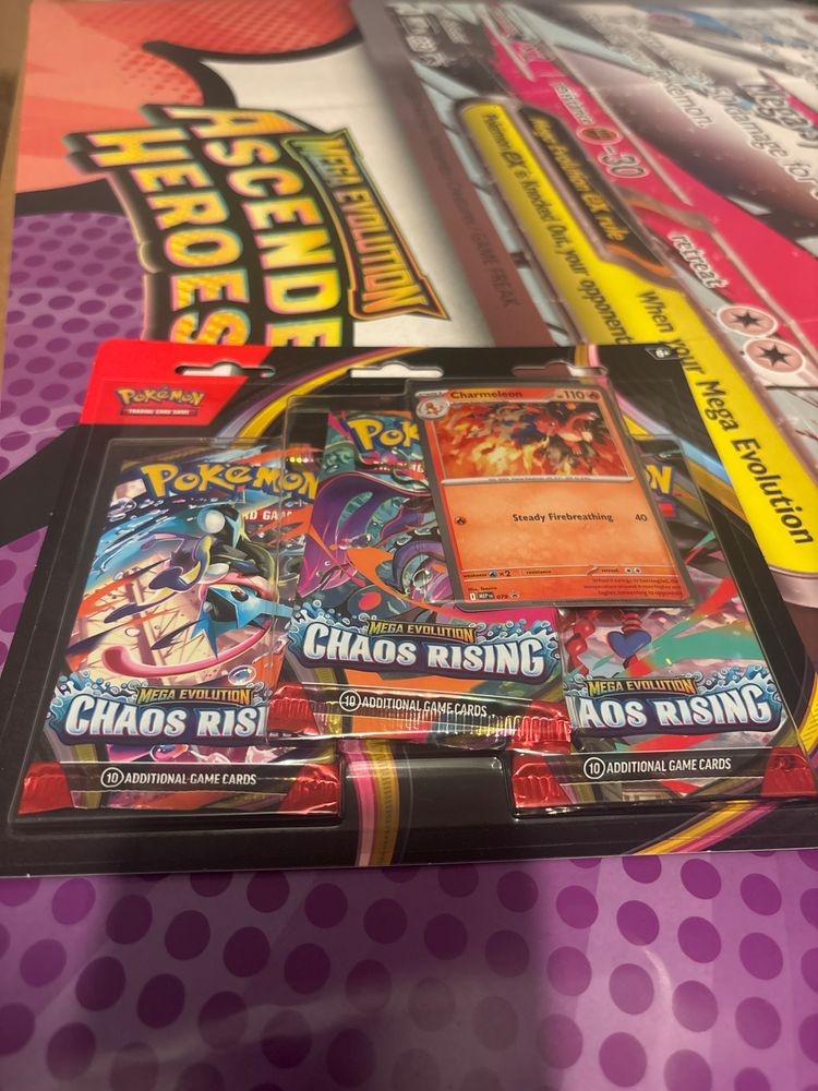Pokémon Chaos Rising Trading Card Game Booster Pack