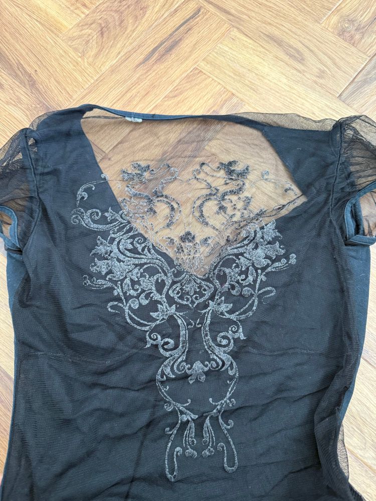 Miss Sixty Mesh Back Top (M) 6