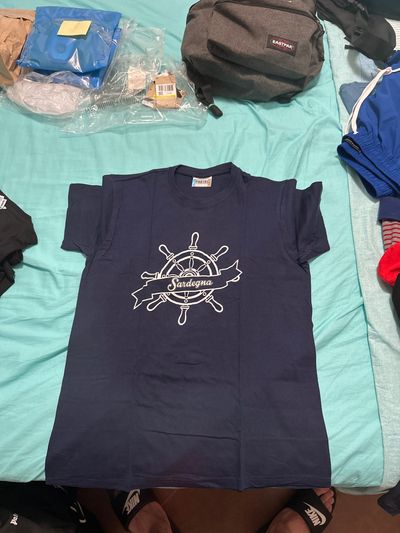 Sardegna Navy Blue T-Shirt