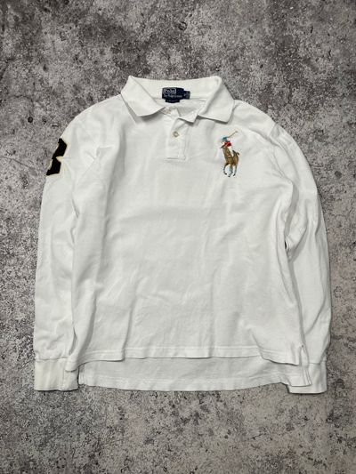 Polo Ralph Lauren White Long Sleeve Polo Shirt