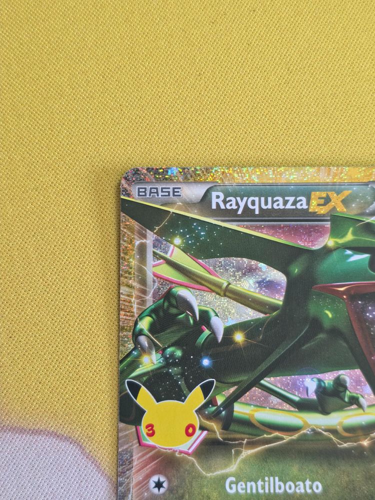 Immagine di Rayquaza Ex Pokémon Card 3
