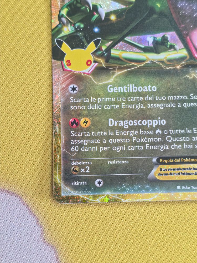 Immagine di Rayquaza Ex Pokémon Card 4