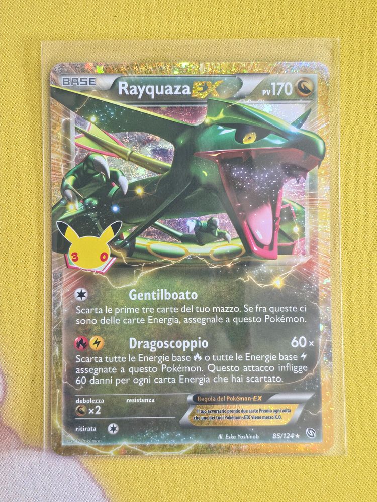 Immagine di Rayquaza Ex Pokémon Card 1
