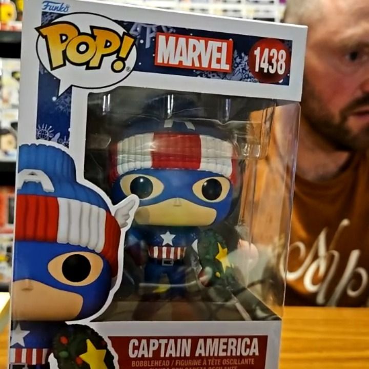 Funko captain america funko pop product image
