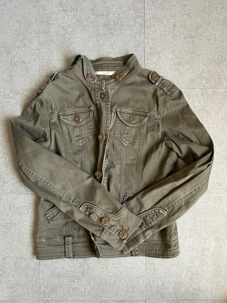 Green Button-Up Jacket