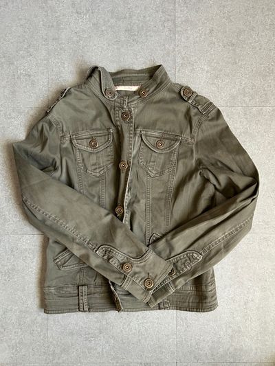 Green Button-Up Jacket