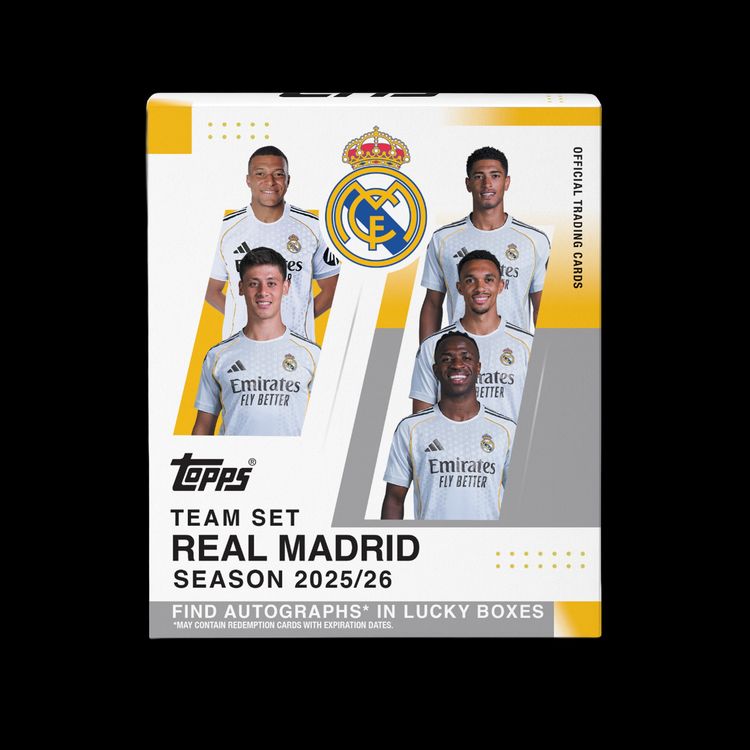 Topps Team set Real Madrid 25-26 [FULL BOX]] product image