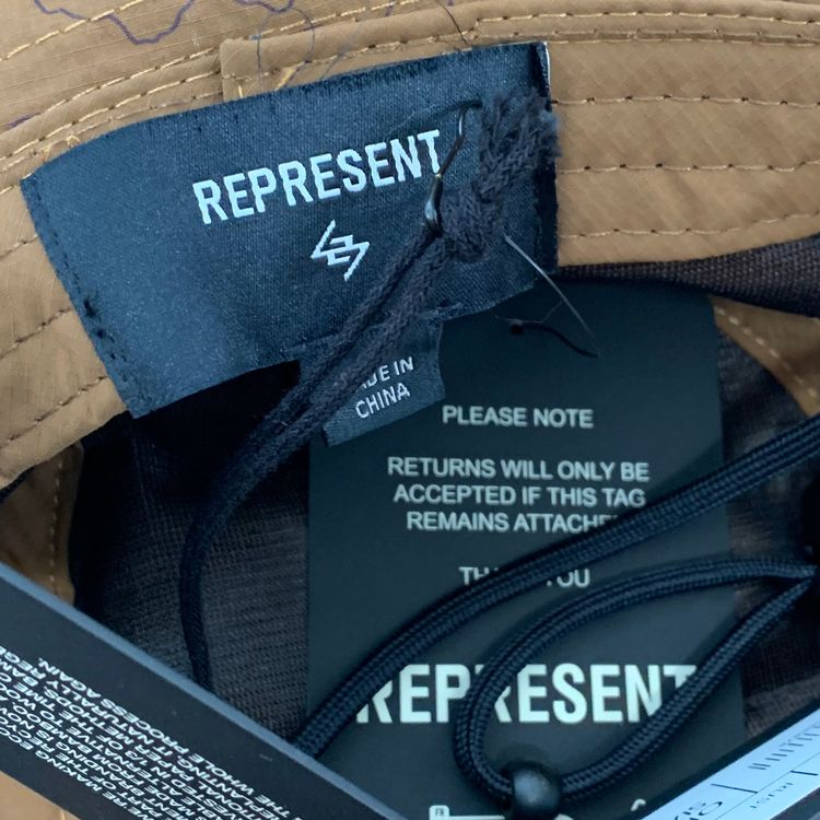 Represent Bucket Hat 247 Contour Rust Hat 4