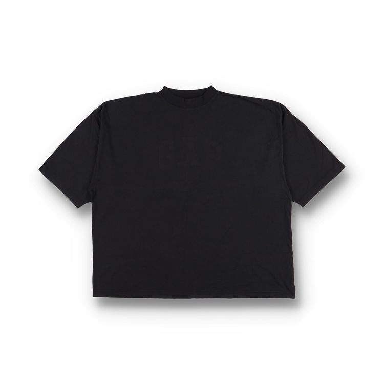 Yeezy x GAP x Balenciaga Black Dove Logo 3/4 Sleeve Oversized T-Shirt 6