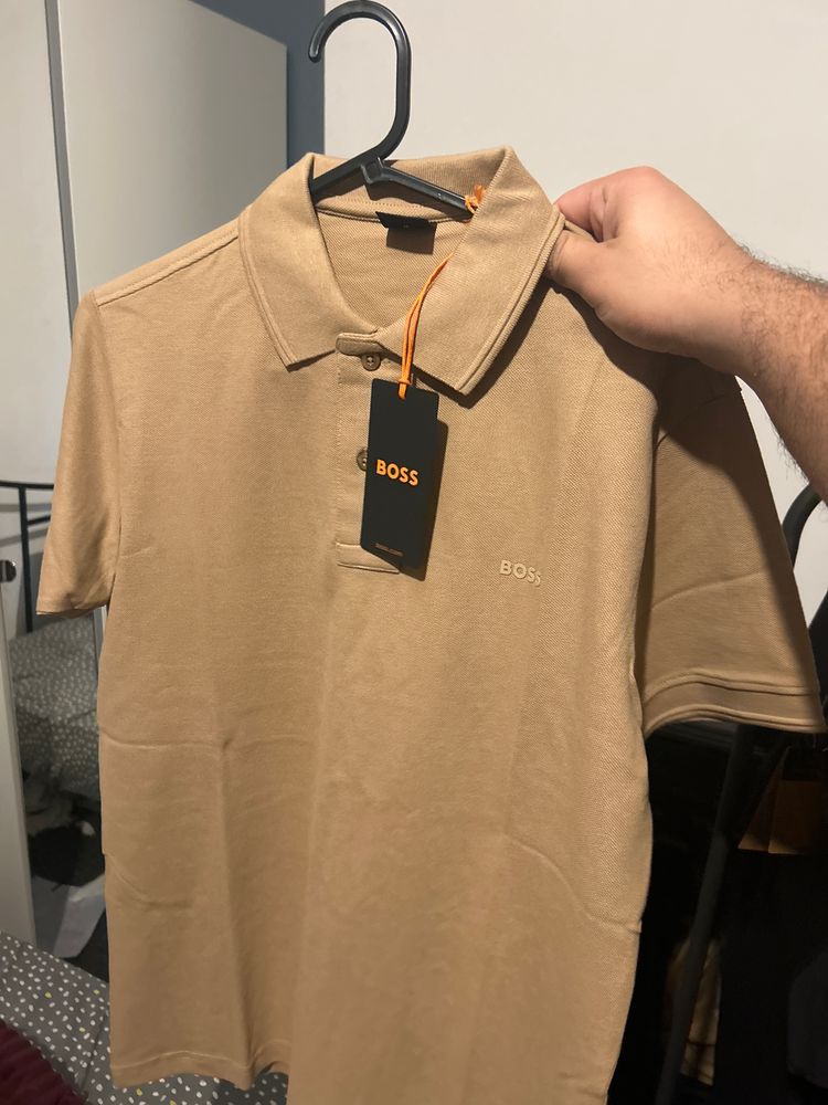 Boss Beige Polo Shirt