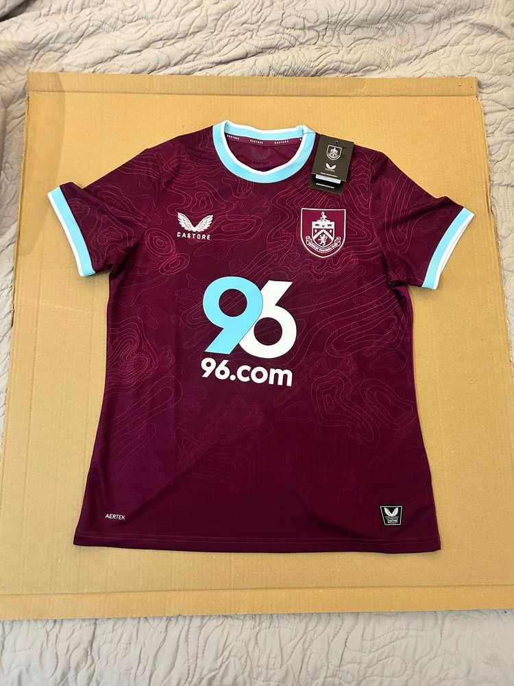 Burnley FC Castore Home Short Sleeve Shirt
