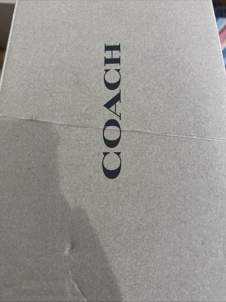 Immagine di Coach Janie Leather Loafers - Black Size 5.5 EU 38 USA 7.5 BNIB 7