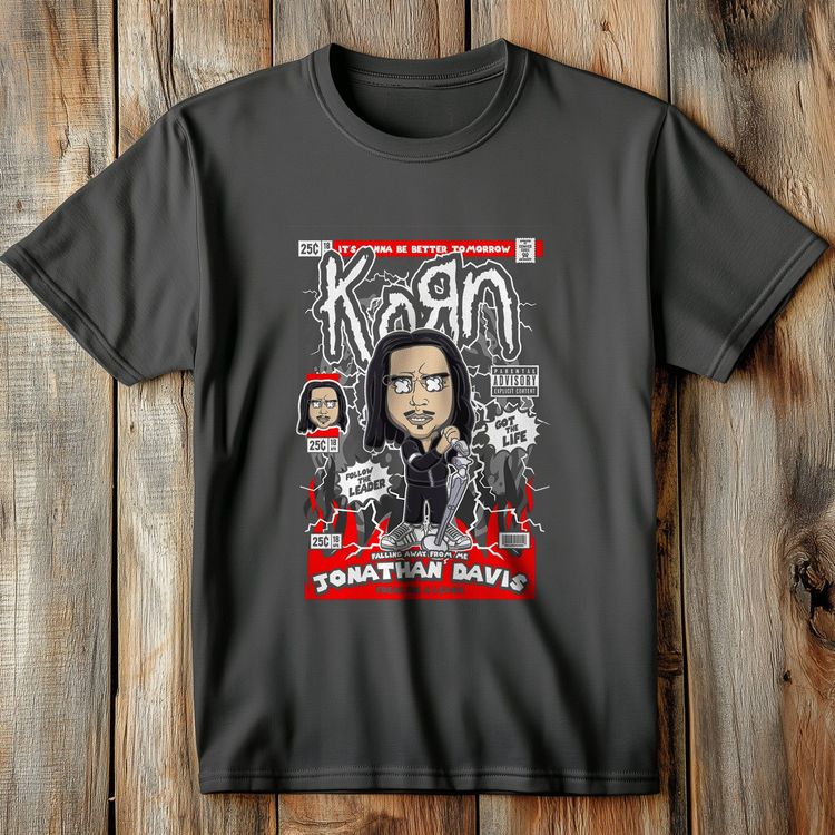 Jonathan Davis KoRn t-shirt - Rock On image 2