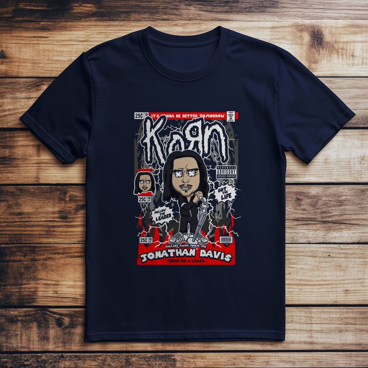 Jonathan Davis KoRn t-shirt - Rock On image 1