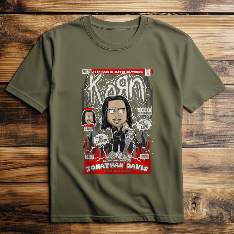Jonathan Davis KoRn t-shirt - Rock On image 3