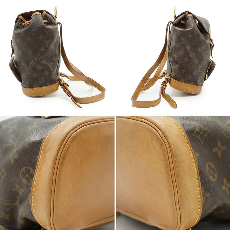 Louis Vuitton Vintage Cloth Backpack Montsouris image 4