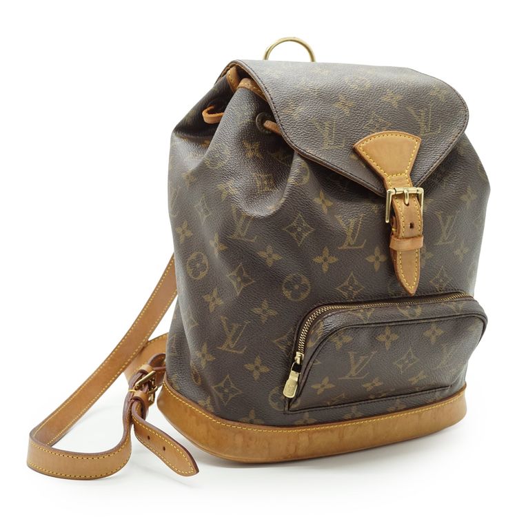Louis Vuitton Vintage Cloth Backpack Montsouris image 6