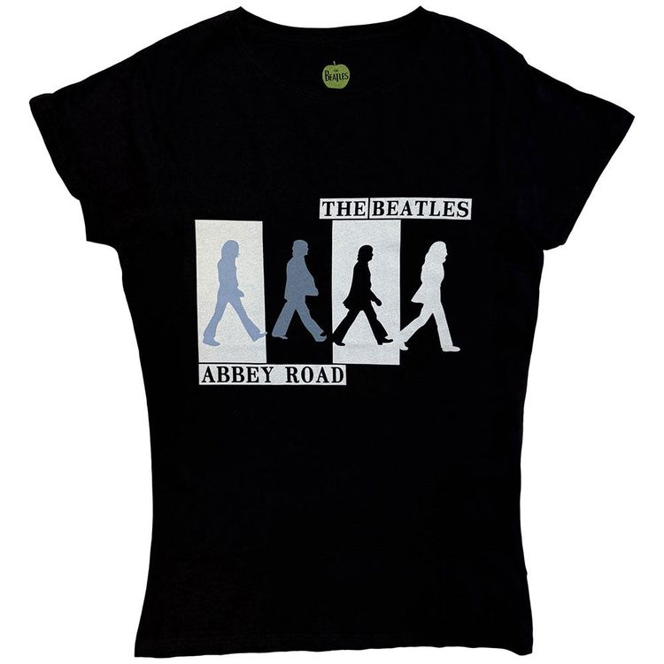 The Beatles Abbey Road Colours Crossing Skinny Fit T Shirt