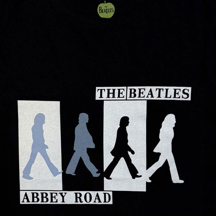 The Beatles Abbey Road Colours Crossing Skinny Fit T Shirt 3