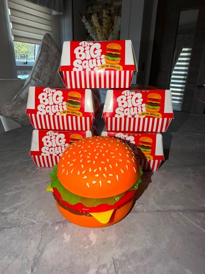 Burger-Shaped Container Or Toy