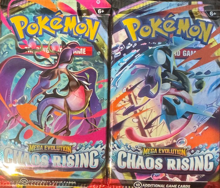 X2  Chaos Rising Booster Packs