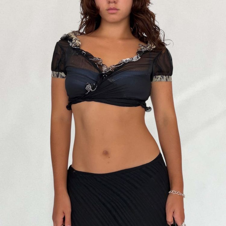 Roberto Cavalli wrap top