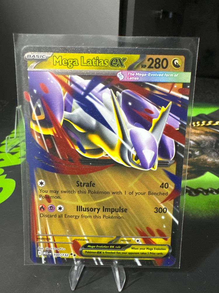 Mega Latias Ex Trading Card image 1
