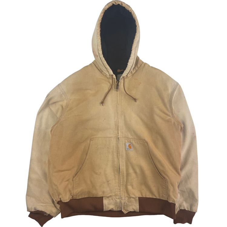 Carhartt Sunfaded Active Workwear Jacket Brown imagen 1