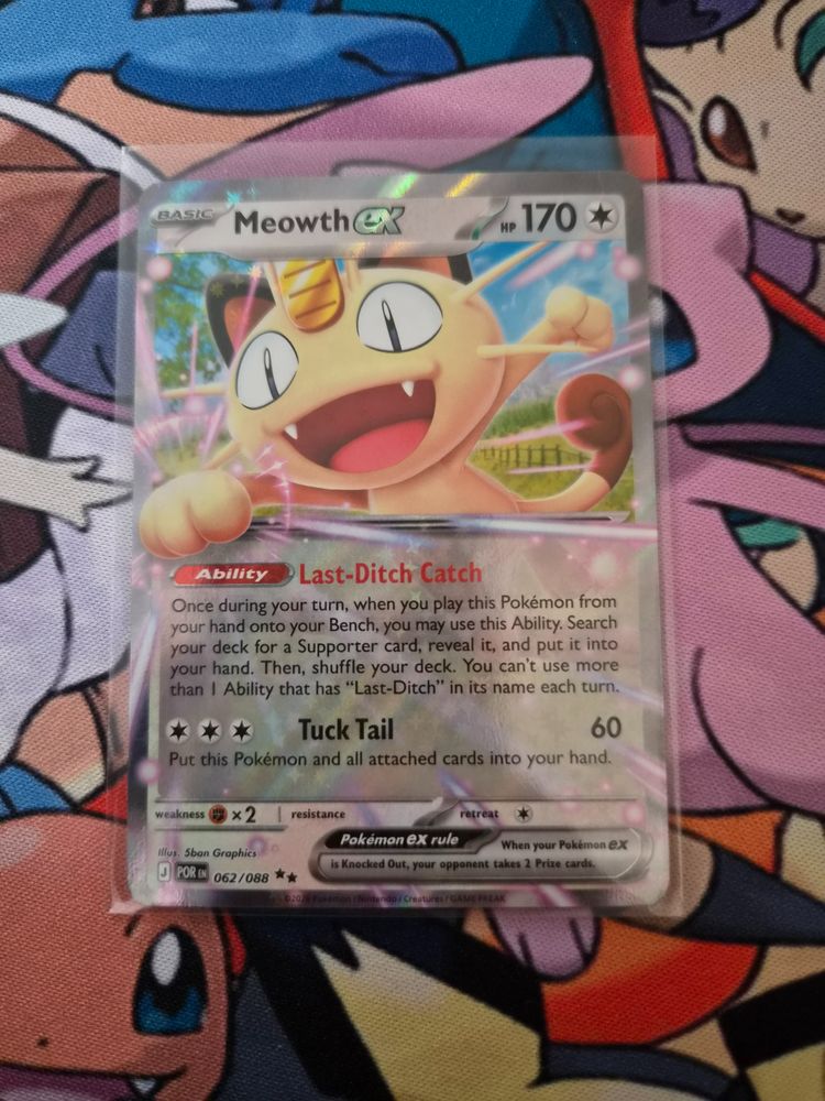 Pokémon Meowth Ex - POR 062/088 product image