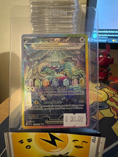 Terapagos Ex Pokémon Card