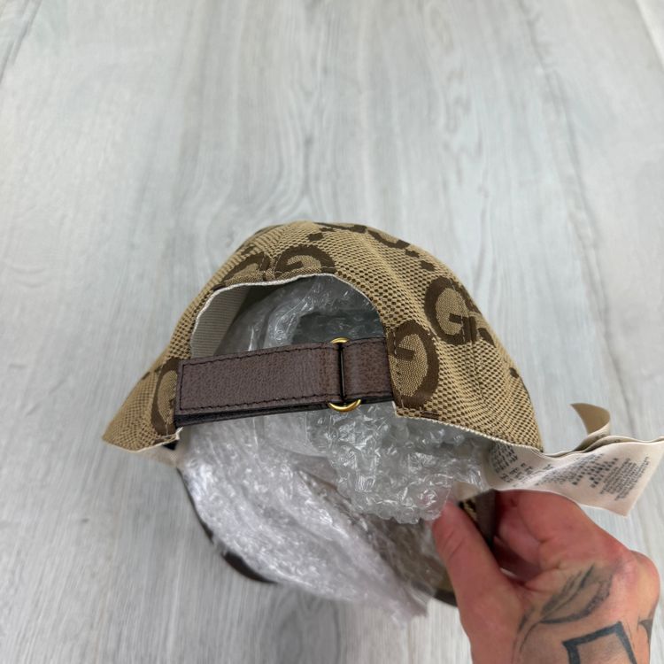 Gucci Women’s Beige GG Interlocking  Baseball Cap - Small image 9