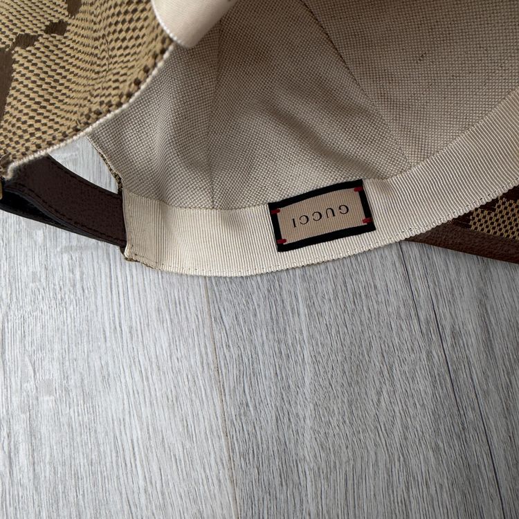 Gucci Women’s Beige GG Interlocking  Baseball Cap - Small image 8