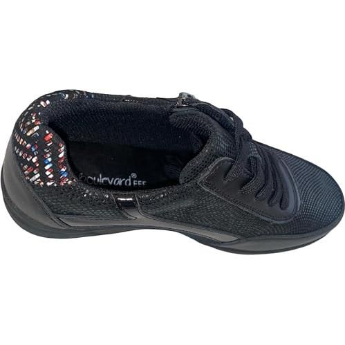 Miss Shoes 5 Eye Side Zip Flats imagen 2