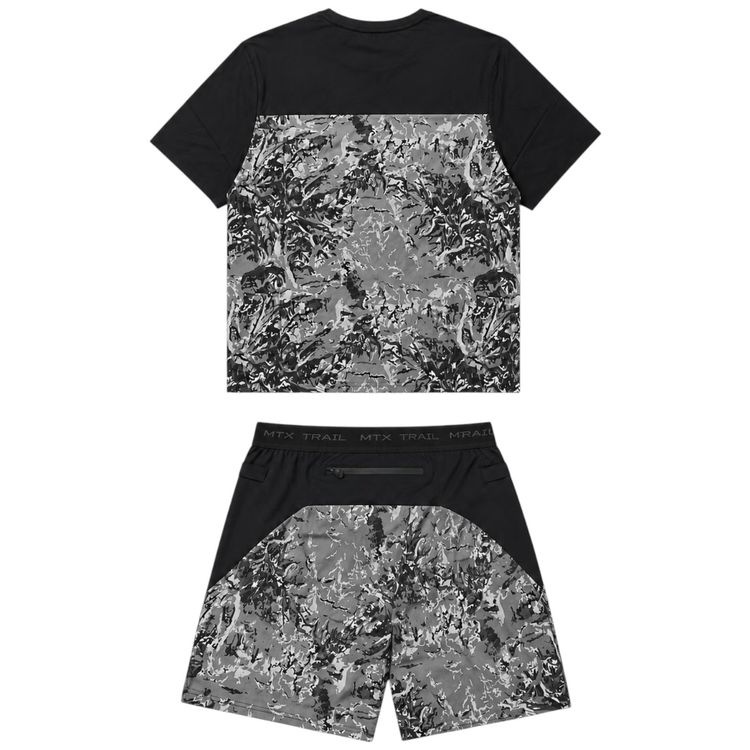 Montirex Triax Trail T-Shirt/Shorts Set Black image 3