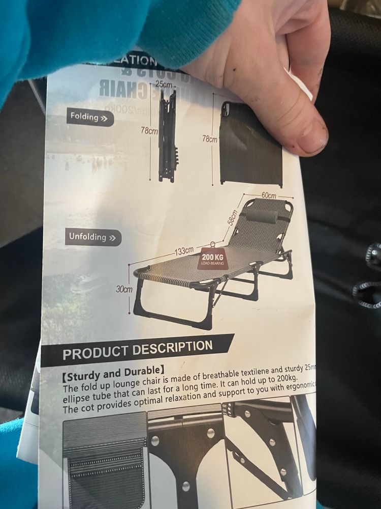 Folding Lounge Chair imagen 2