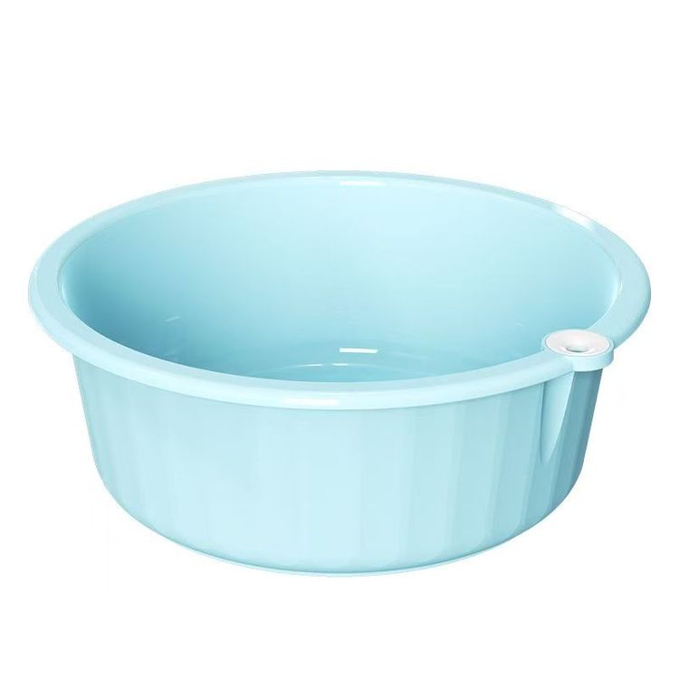 Blue Plastic Basin image 1