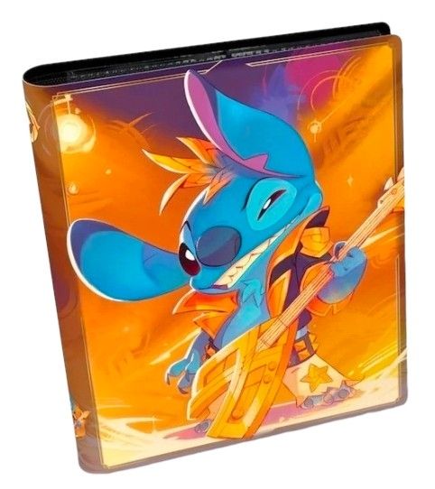 Stitch 4-Pocket Binder