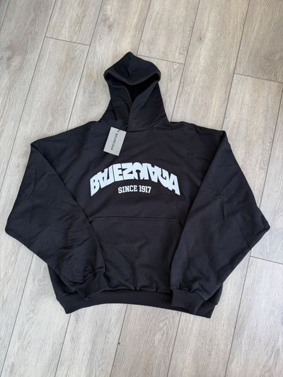 Balenciaga Black Hoodie Size 0 fits M to L RRP £900