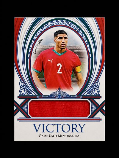 /10 Hakimi Victory Patch Match Worn Used Futera Unique 2025