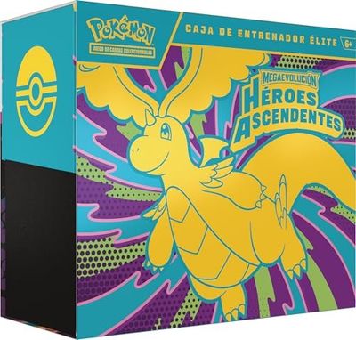 Pokémon ETB Mega Evolution Ascended Heroes X1 SPOT (SOBRE)