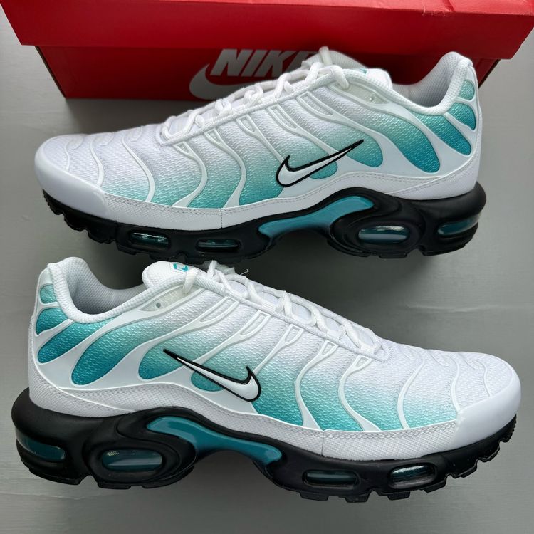 Nike Air Max Plus TN Size UK 11 Dusty Cactus Black White Trainers IU7539-345 7