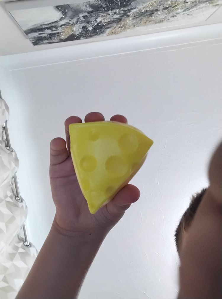 Other Yellow Cheese-Shaped Squishy Toy product image