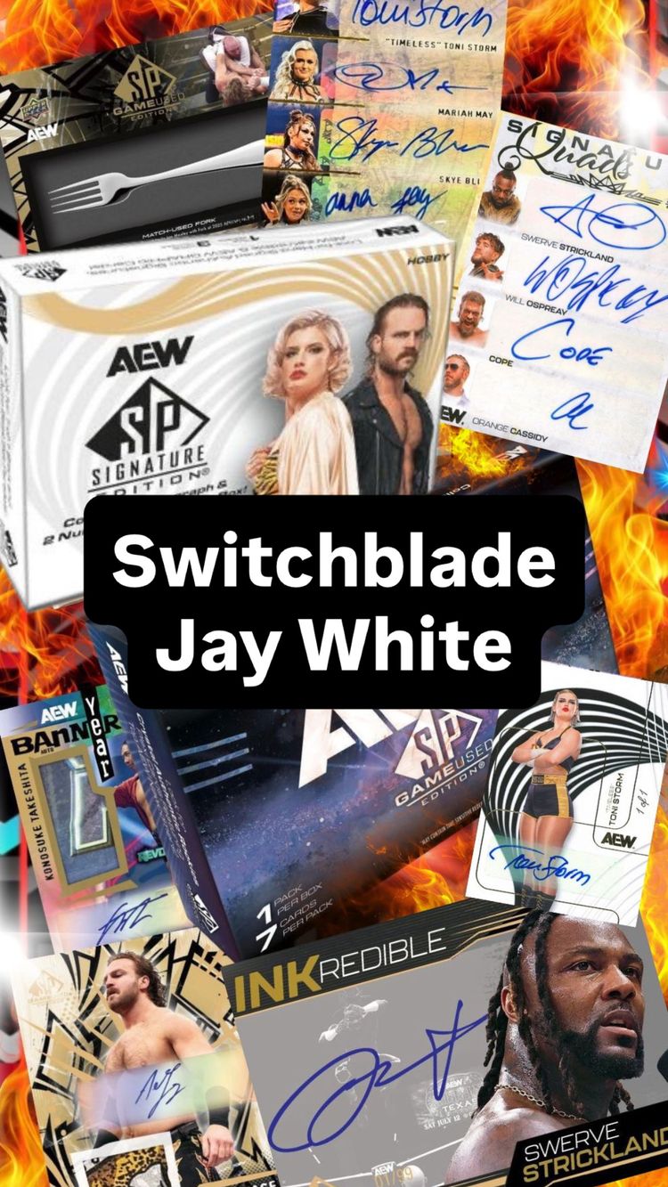 Switchblade Jay White (Ax5)(DUAL)(TRIO)(QUADx2)(Mx5)
