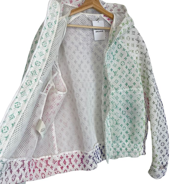 Immagine di Louis Vuitton Amen Break Gradient Mesh Jacket Large 8